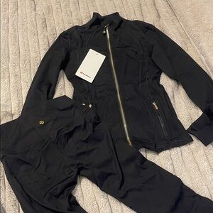 lululemon athletica Black Ski Jacket